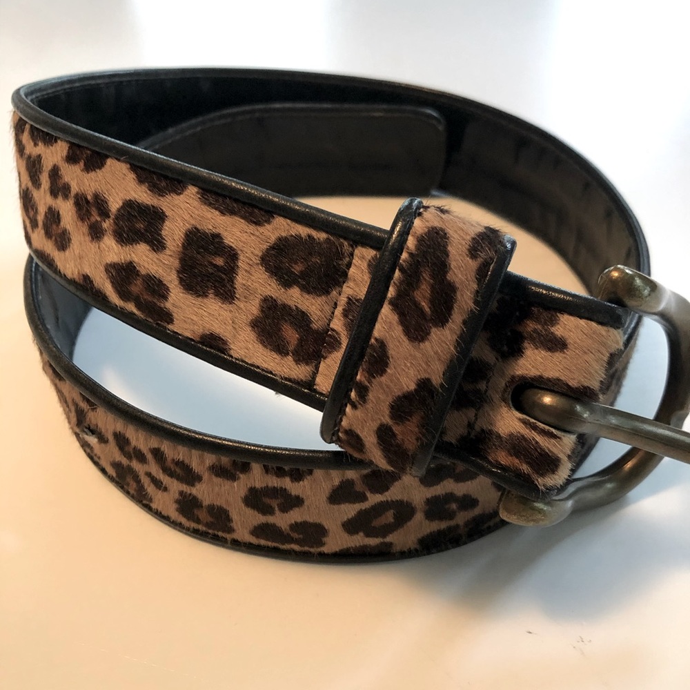 Vintage 80’s Alden Howard Fur Belt